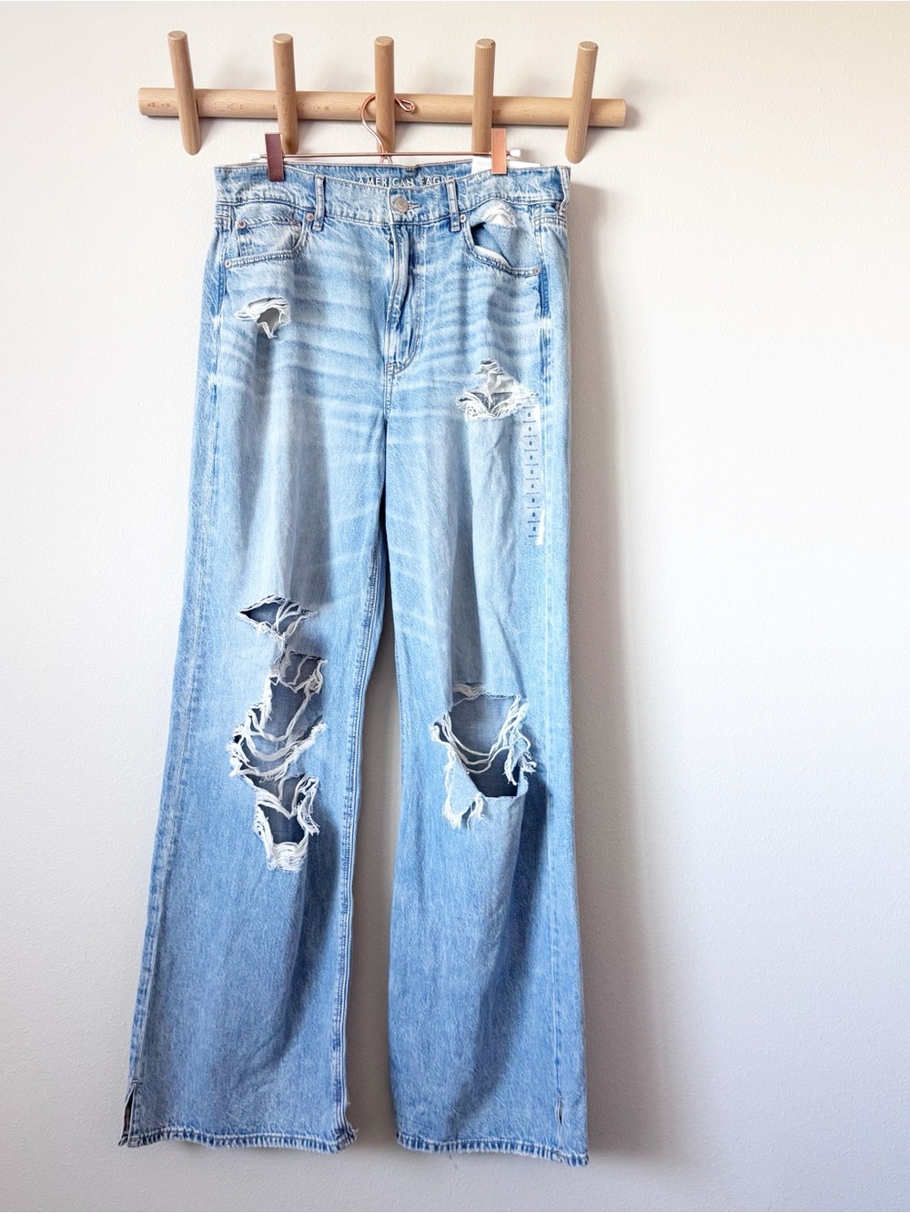 AE Dreamy Drapey Super High-Waisted Baggy Wide-Leg Jean